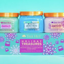 Tree Hut Holiday Treasures Body Scrub Gift Set